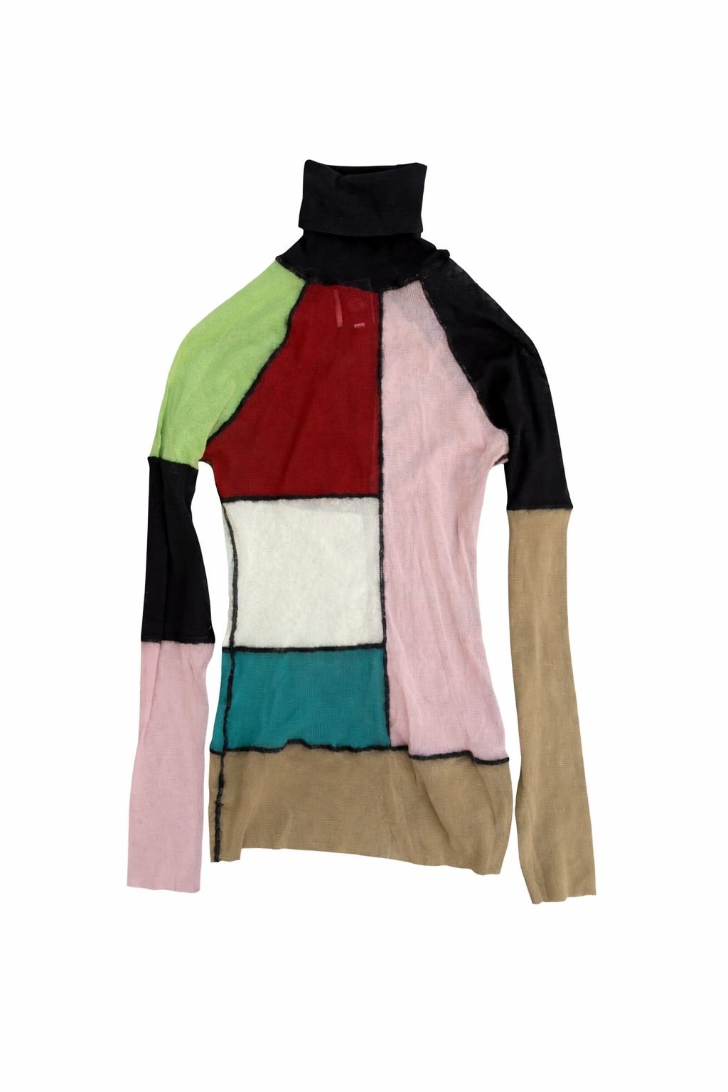 Jean Paul Gaultier Mesh Colorblock Archive