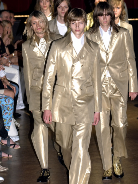 Runway Comme des Garcons 2007 Golden Boys
