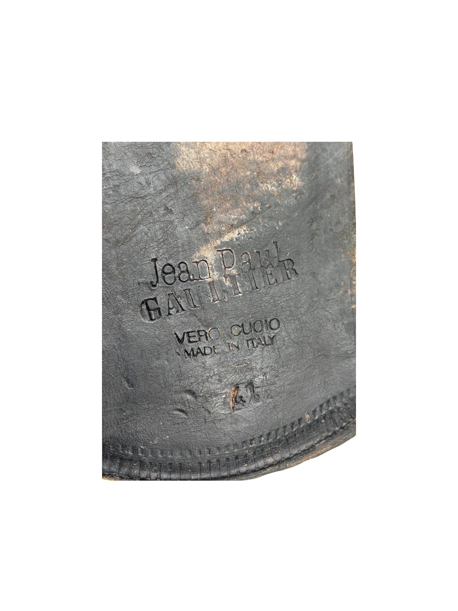 Jean Paul Gaultier Shoes Denim / Charol - Imagen 3