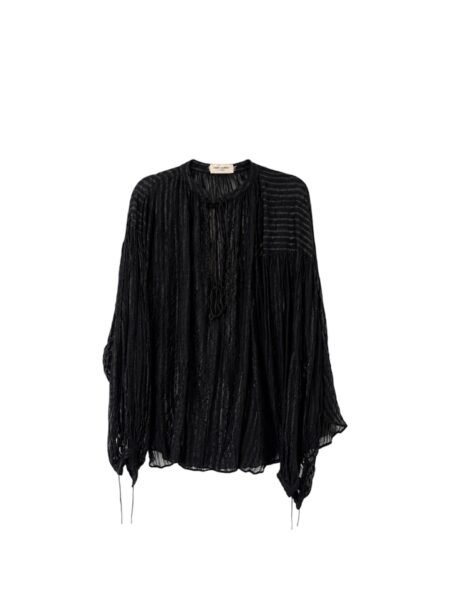 Saint Laurent Shirt Striped Traslucida